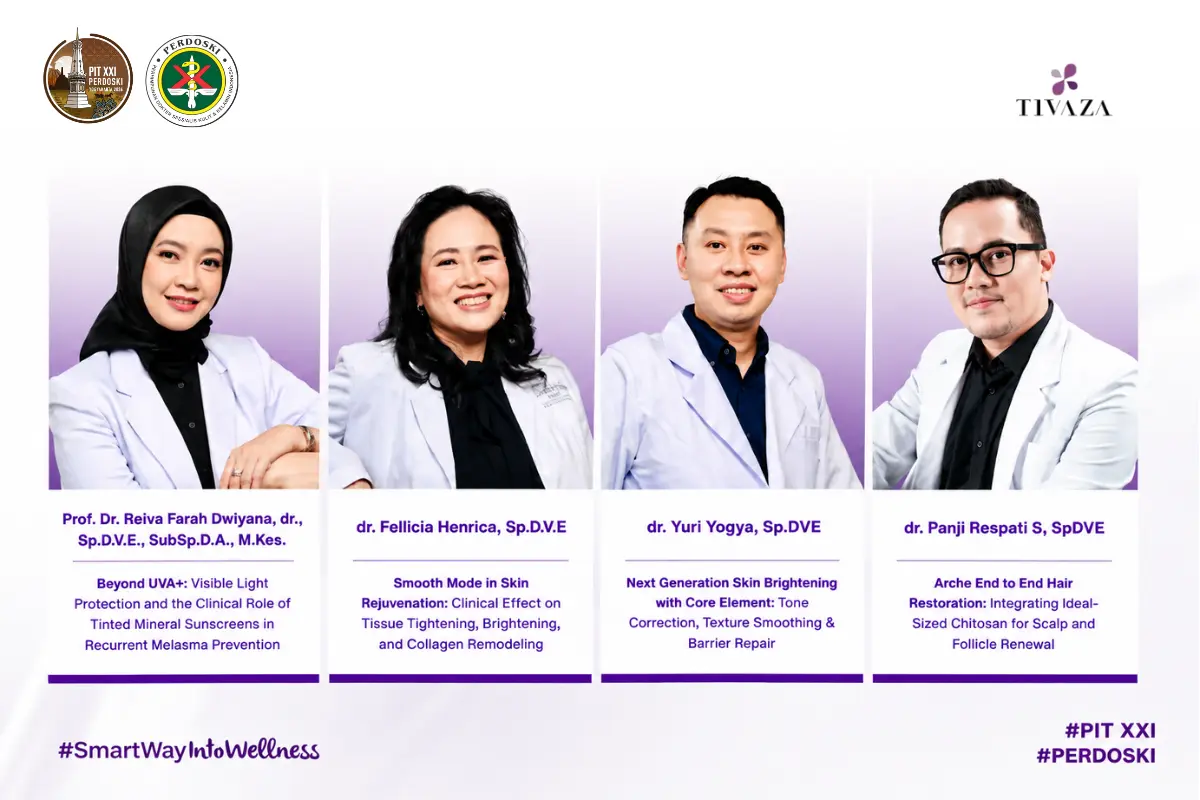 Dokter Tivaza Menjadi Pembicara pada PIT XXI PERDOSKI 2026